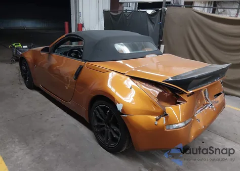 2005 Nissan 350Z Touring из США, поврежденный, VIN JN1AZ36A25M755729